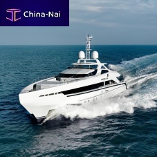 Cruising super-yacht AMORE MIOflybridge5-cabinsemi-displacement hull