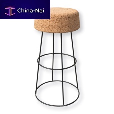 Contemporary bar stool SUGHERBARcorkmetal basefor restaurant
