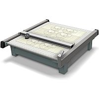 Textile cutting machine multi-ply fabric