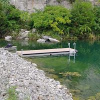 Swim platform floatingmarineteak