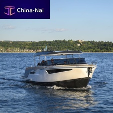 Inboard center console boat 28 planing hullside consolehard-top