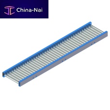 Roller conveyor straightaccumulation