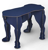 Original design upholstered bench REXHPLblue