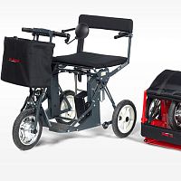 Electric mobility scooter R303-wheelwith basketfolding
