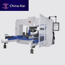 Hydraulic flanging machine