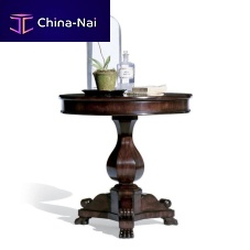Empire pedestal table NEW BOHEMIANmahoganymahogany baseround