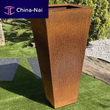 Stainless steel flower pot TULUMCOR-TEN® steelfree-standingother shapes