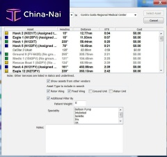 Management software Flight Vectorfor aeronauticsreal-time