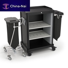 Cleaning trolley 4ESSENTIAL-V7for linenhousekeepingfor hotel