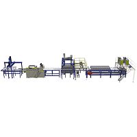 Marble sheets production line automaticcontinuous