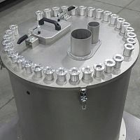 Recovery tank powder coating