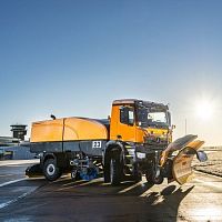Wide snowplough CJS