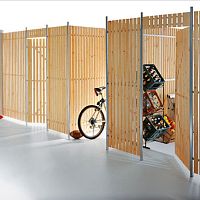 Removable partition SIGNUMwoodencommercial