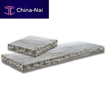 Wall stone slab GEOCOVERfor exterior fittings3Dnatural finish
