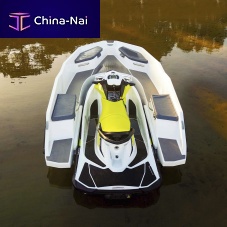 Jet-ski propelled runabout WAVE BOAT 4445-person max.yacht tender