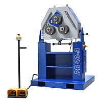 Foot-operated bending machine PB 40-3tubeprofile3 drive rollers