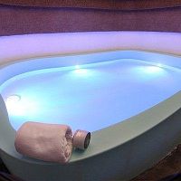 Above-ground sensory isolation basin 1