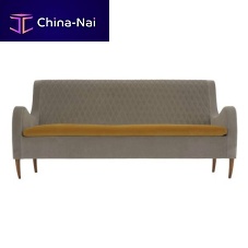Traditional sofa CHARLESfabricgray3-seater
