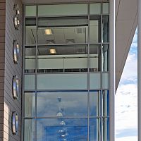 Exterior door AA®720 FRmetalfixedcontemporary