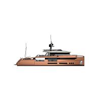 Cruising super-yacht NEMO 33flybridge10-berthvertical bow