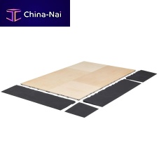 Rubber ramp for raised floorsportable