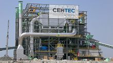 Cement production plant for limestonefor building materialsfor mineral material