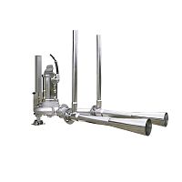 Immersed aerator air-jetfor wastewater treatmentself-priming