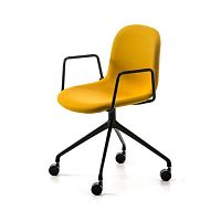 Contemporary chair Mni AR-HO-4indoorfabricleather