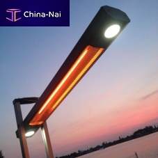 Free-standing infrared patio heater BALIelectricorientableportable