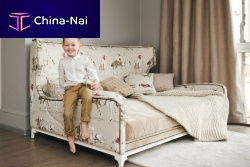 Sofa bed FLORANCEtraditionalfabricwooden