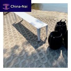 Contemporary bench GAZELLEsteelthermo-lacquered steelwithout backrest