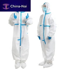 Unisex protective coveralls disposablebreathablewaterproof