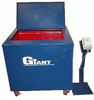 Polishing vibratory finishing machine Wedge (W) industrialfor wheel rimsmetal