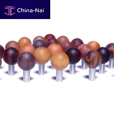 Contemporary door knob NATURALstainless steel