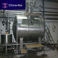 Textile dyeing machine adjustable