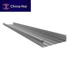Flat roofing metalstanding seamribbed