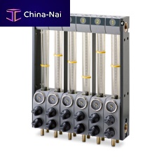 Volumetric flow regulator 110hydraulicfor liquidsfor injection molding machines