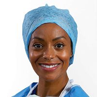 Bouffant scrub cap Comfortpolyesterviscose