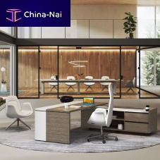 Executive desk HONORfree-standingcontemporarysolid wood