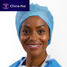 Bouffant scrub cap Comfortpolyesterviscose