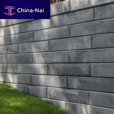 Concrete retaining wall SIENAEDGEmodularfor garden enclosures
