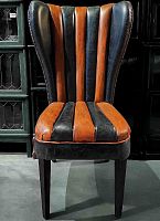 Traditional chair Sultanindoorleatherwooden base