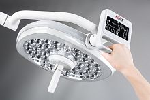 Ceiling-mounted surgical light LISSAledLED9590