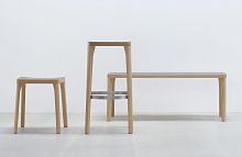 Contemporary bench ST6Nwooden