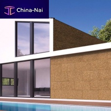 Thermal-acoustic insulation CORKINSU : SANDEDcorkpanelwall