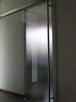 Aluminum sliding system Yokasstainless steelglass doorwall-mounted