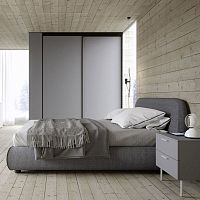 Wooden closet door slidingwithout glazingdouble