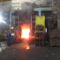 Open die stamping stainless steelsteeltitanium