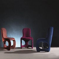 Contemporary chair SE48 VENERE indoorleatherupholstered