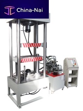 Hydro-pneumatic press assemblysemi-automaticvertical